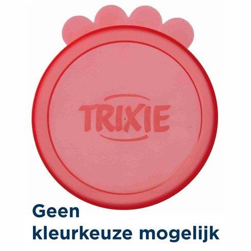 Trixie Deksel Voor Blik Kunststof Assorti 3 ST 7,6 CM - Dogzoo