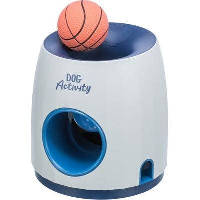 Trixie Dog Activity Strategiespel Ball&Treat Wit / Blauw 17X17X18 CM - Dogzoo