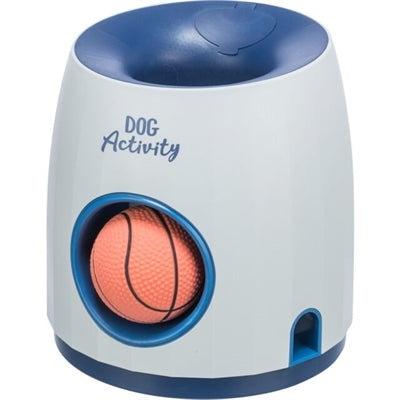 Trixie Dog Activity Strategiespel Ball&Treat Wit / Blauw 17X17X18 CM - Dogzoo