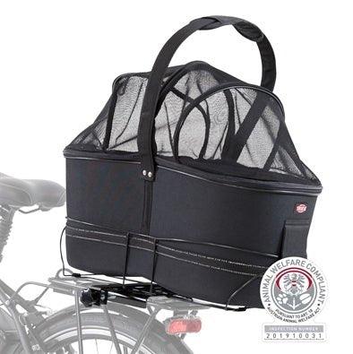 Trixie Fietsmand Bagage Drager Breed Zwart 60X29X49 CM - Dogzoo