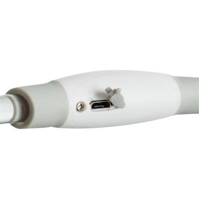 Trixie Halsband Usb Flash Light Lichtgevend Oplaadbaar Multi-HOND-TRIXIE-40X0,8 CM (399177)-Dogzoo