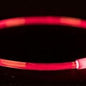 Trixie Halsband Usb Flash Light Lichtgevend Oplaadbaar Rood-HOND-TRIXIE-40X0,8 CM (399173)-Dogzoo