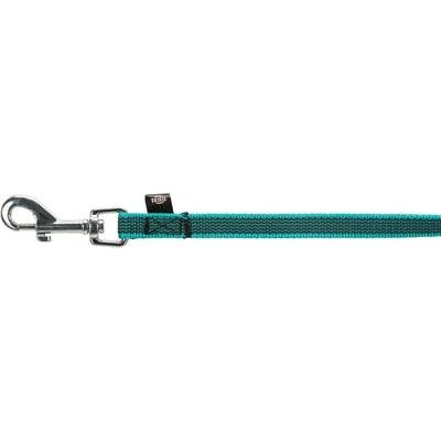 Trixie Hondenriem Sleeplijn Met Rubber Turquoise-HOND-TRIXIE-10 MTR X 1,5 CM (398639)-Dogzoo