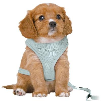 Trixie Hondentuig Junior Puppy Softtuig Met Riem Mintgroen 36-50X1 CM / 2 MTR-HOND-TRIXIE-Dogzoo