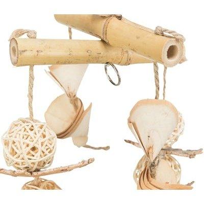Trixie Natuurspeelgoed Bamboe/Rotan/Hout 31 CM - Dogzoo