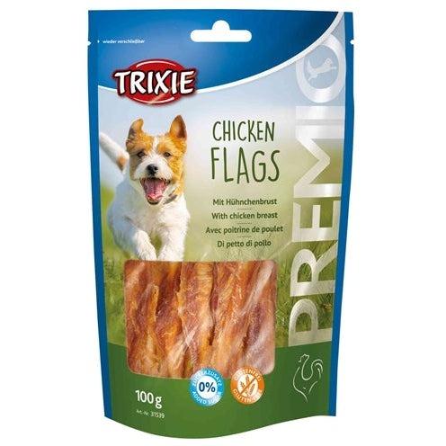 Trixie Premio Chicken Flags-HOND-TRIXIE-100 GR (407278)-Dogzoo