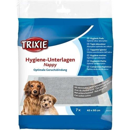 Trixie Puppypads Nappy Met Koolstof-HOND-TRIXIE-60X40 CM 7 ST (408585)-Dogzoo