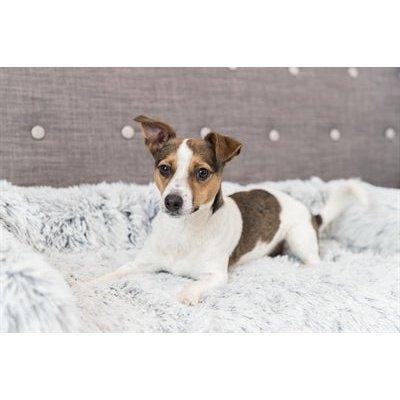 Trixie Sofa Bed Harvey Meubelbeschermer Hoekig Wit / Zwart-HOND-TRIXIE-90X90 CM (410529)-Dogzoo