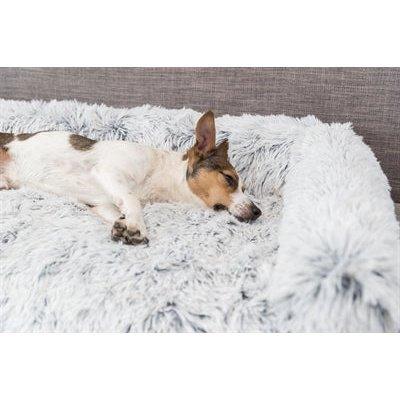 Trixie Sofa Bed Harvey Meubelbeschermer Hoekig Wit / Zwart-HOND-TRIXIE-90X90 CM (410529)-Dogzoo