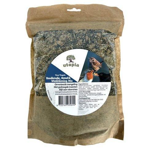 Utopia Roodborst / Merel / Winterkoning Mix