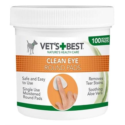 Vets Best Clean Eye Round Pads 100 ST-HOND-VETS BEST-Dogzoo