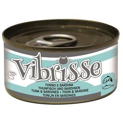 Vibrisse Cat Tonijn / Sardines 70 GR 24 stuks - Dogzoo