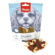 Wanpy Oven-Roasted Chicken Jerky / Calcium Bone Twists