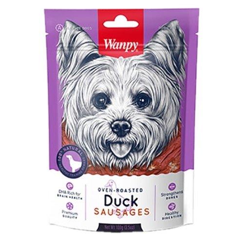 Wanpy Oven-Roasted Duck Sausages 100 GR-HOND-WANPY-Dogzoo