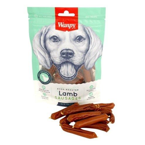 Wanpy Oven-Roasted Lamb Sausages 100 GR-HOND-WANPY-Dogzoo