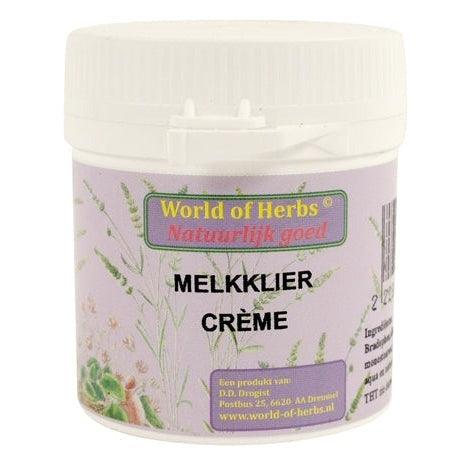 World Of Herbs Fytotherapie Melkklier Creme 50 GR-HOND-WORLD OF HERBS-Dogzoo