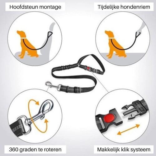 Xatory Autogordel en Veiligheidsriem Hoofdsteun
