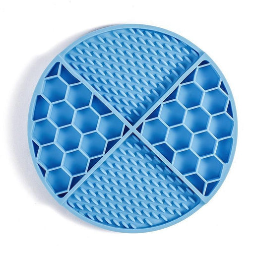 Xatory - Likmat - Rondo - Likmat hond - Honden likmat - Slowfeeder hond - Lick mat - Zelfklevend - Anti schrok - Likmat kat - Voermat - Katten likmat - Likmatten
