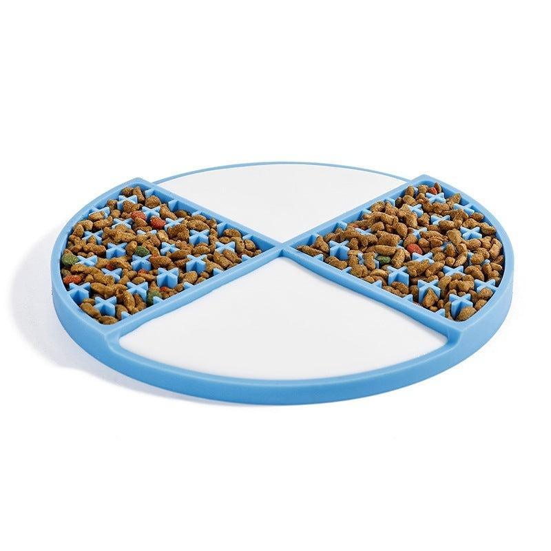 Xatory - Likmat - Rondo - Likmat hond - Honden likmat - Slowfeeder hond - Lick mat - Zelfklevend - Anti schrok - Likmat kat - Voermat - Katten likmat - Likmatten