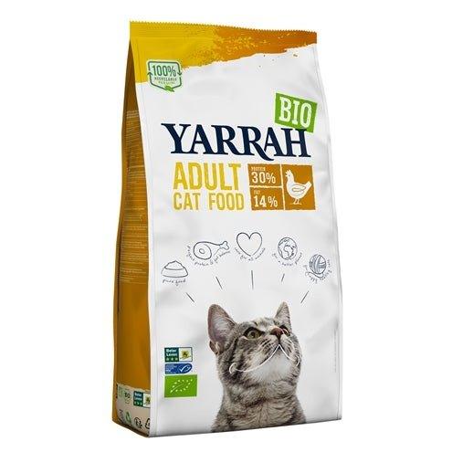 Yarrah Cat Biologische Brokken Kip 2,4 KG - Dogzoo