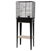 Zolux Vogelkooi Chic Loft Met Meubel Zwart